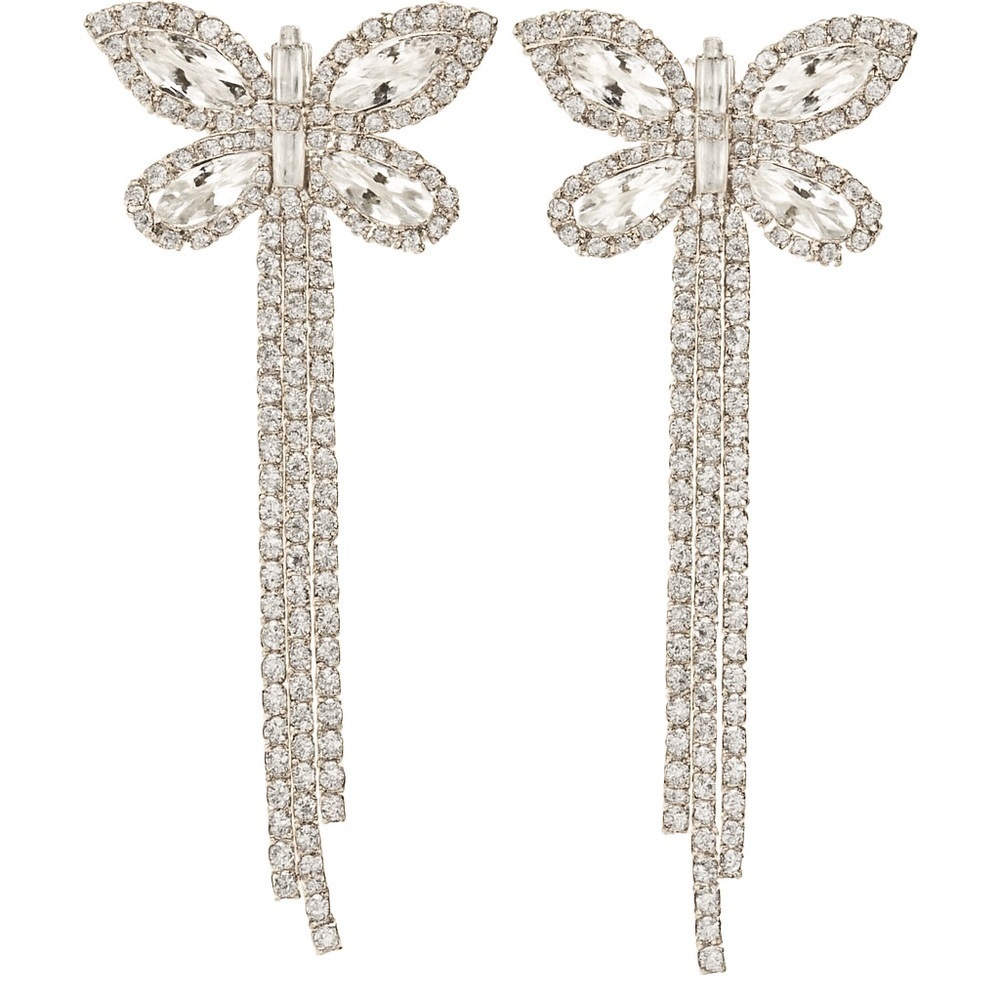 Butterfly Fringe Earrings (5009)